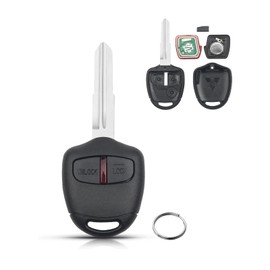 433mhz 2 Buttons For Mitsubishi Key Fob Remote Fob for Mitsubishi L200 Montero Pajero Shogun Triton Key Fob with 46chip MIT8 Blade