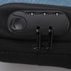 Sling Bag Waterproof Anti Theft with Combination Lock Anti Scratch