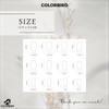 COLORBIRD Z449 Nail Tips, Long, 24 Pieces, Pink, Nail Tips,