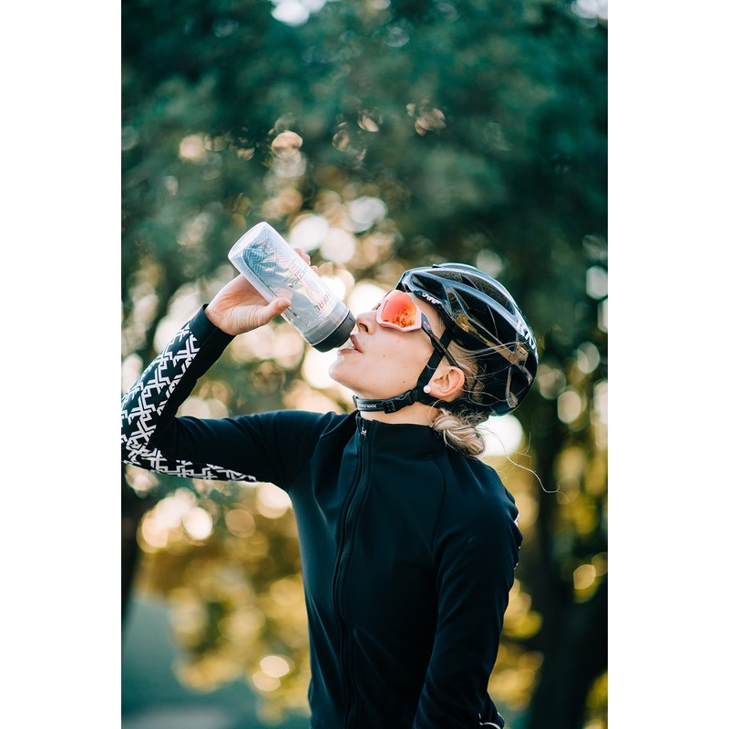 Zefal 1667 Insulated Drink Bottle, ARCTICA PRO 55, Silver/Blue, 19.7