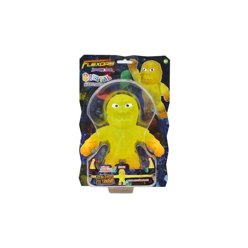 Flexors Ruz - Figura de Acción Estirable Crystal Monsters 6"