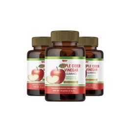 Gomitas de vinagre de manzana sin azucar  30 gomas de vinagre de manzana  Apoyo Digestivo y Control de Apetito  Gomitas Con Té Verde y Pectina  Sin...