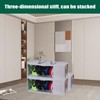 Veki Hat Organizer for Baseball Caps, Stackable Hat Storage Box,
