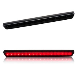 Cxdar Third 3rd Brake Light LED for 2015-2020 Chevy Tahoe/Suburban, High Mount Rear Brake Lights Assembly for 2016-2019 Suburban 3500HD, Waterproof Center Cab Lamp Stop Light (Black Housing)