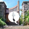 Skelang 2" Spring Loaded Gate Caster, Retractable 2-1/2" Swivel Wheel