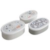 Skater SRS3SAG-A Antibacterial Bento Storage Containers, Set of 3, Miffy,