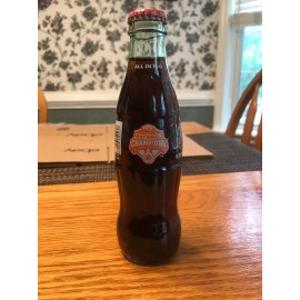 Coca-Cola 2018 Clemson Tigers National Championship Coca Cola Bottle All In 15-0 NEW
