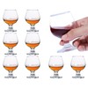 Glsairy Cute Shot Glasses Small Brandy Snifters Set of 8