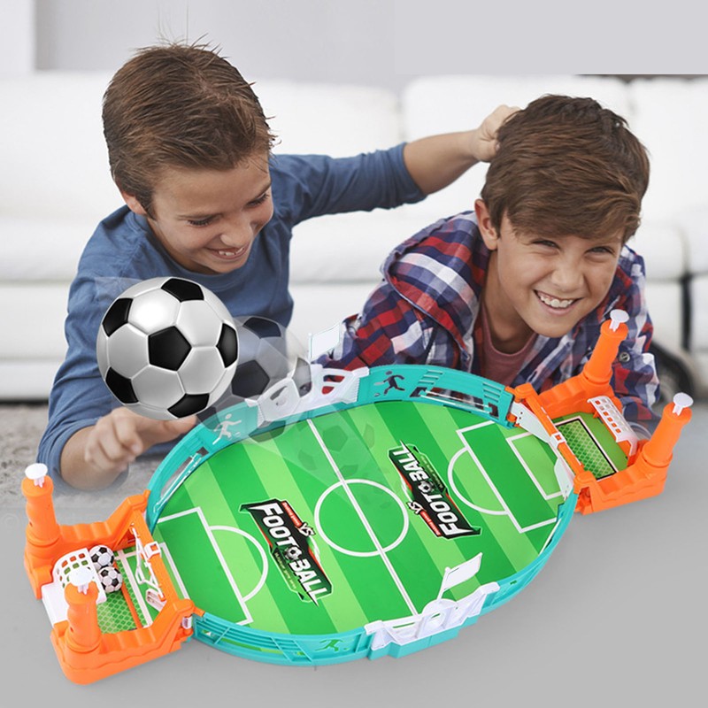 Tabletop Soccer Game Set Mini Tabletop Football Soccer Pinball Games