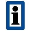Generisch Tin Sign 20 x 30 cm Information Information Point
