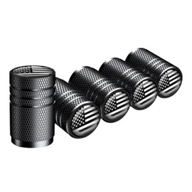 USARemote Tire Valve Stem Cap Covers – Universal Fit, Dustproof & Waterproof, Protects Against Air Leaks & Corrosion – Durable, Easy-to-Install Caps for Cars, Trucks, Motorcycles & Bicycles (5-Pack)