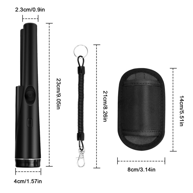 Nivofu Metal Detectors, Waterproof Metal Detector Pinpointer Handheld Pin Pointer