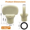 071131-192115 Replacement for Whisperflo and Intelliflo Pool Pump Parts Drain