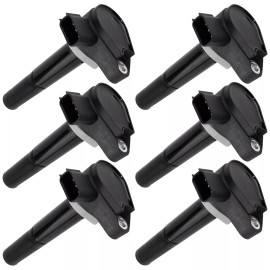 Caltric 6-Pack Ignition Coils for Mercury Outboard 225 250 275 300 Verado 4-Stroke 6Cyl