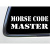thatlilcabin - HAM Radio Morse Code Master 6" Vinyl Sticker