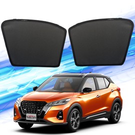 WeCar Sunshade Nissan Kicks P15 Type (June 2020 - Present) Car Shade, Mesh Curtain, Front Design, Shade Curtain, Multi Sunshade Interior, Interior Parts, Easy Installation, Magnetic, Light Blocking,