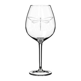 Wine Glass Goblet Dragonfly (20 oz Jumbo)