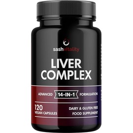 Liver Care & Detox Capsules - High Strength Milk Thistle, Artichoke, Dandelion & Choline - Natural Liver Support & Detoxification - 120 Vegan Capsules