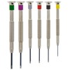 Screwdriver Set, Slotted 6 In Pouch