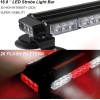 16.8 Inch LED Light Bar High Intensity Emergency Hazard Warning