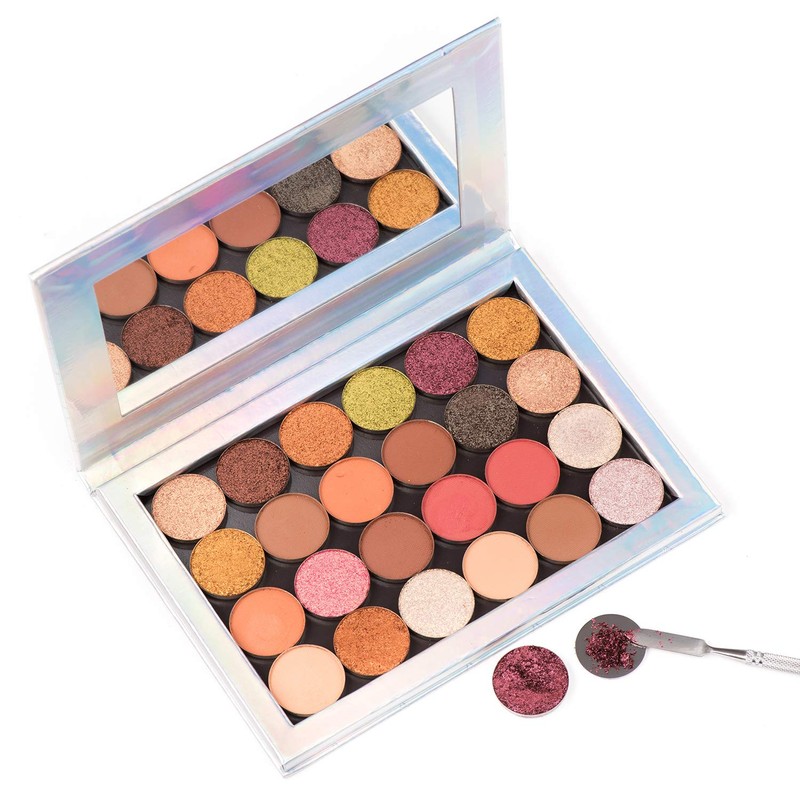 Allwon 100pcs Metal Stickers for Magnetic Palette Empty Eyeshadow Makeup