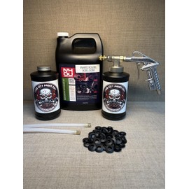 Gal NH Oil Mouse Out Undercoating, Pro Undercoating Gun, 2 Wands, 2 Quart Bottle, 50 Rust Plugs