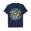 Keep The Sea Plastic Free Save Turtles Ocean Conservation T-Shirt