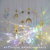 suddus 6pcs Sun Catchers Indoor Window, Hanging K9 Crystals Prism