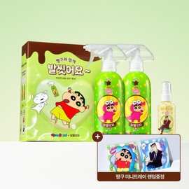 온더바디 발을씻자 풋샴푸_민트초코향 (짱구에디션) 385mlx2+80ml 기프트세트 On the Body Foot Wash Foot Shampoo _ Mint Choco Scent (Crayon Shin-chan Edition) 385mlx2+80ml Gift Set