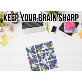 Scramble Squares Boating 9 Piece Challenging Puzzle - Ultimate Brain Teaser and Mind Game for Young and Senior Alike - Engaging and Creative with Beautiful Artwork - by B.Dazzle