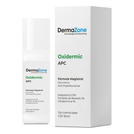 Dermazone Oxidermic Apc Gel Crema Anti Imperfecciones 30ml Momento De Aplicación Noche Tipo De Piel Acneica