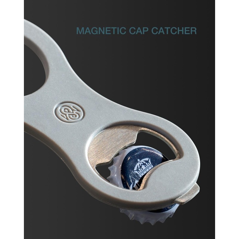 8SOM 2 in 1 Magnetic Beer Bottle Opener for Refrigerator