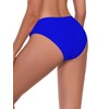 Ocean Blues Women's Royal Blue Low Waisted Bikini Bottom Full