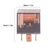 10PCS SPDT 5 Pin Relay Copper Contact Acrylic Waterproof Housing