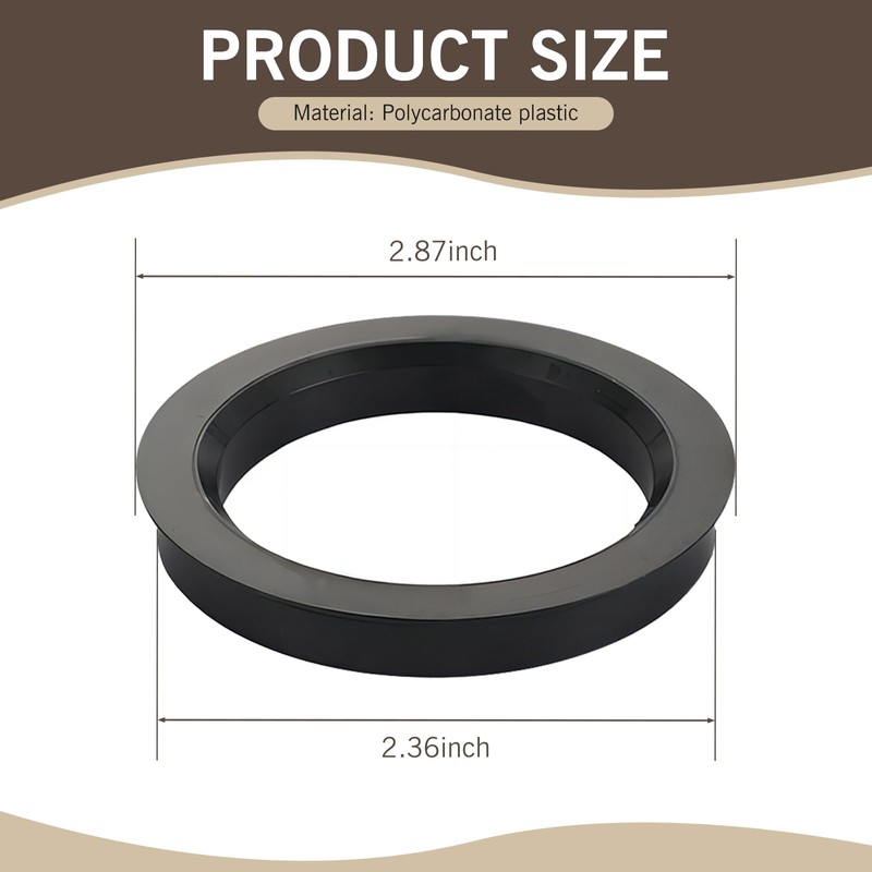 MLY 4 PCS Hub Centric Rings, Vibration-Reducing Vehicle Wheel Spacers,