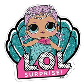 Cerdá LOL Polyester Towel, Blue, 113 x 108 cm, 1 Unit