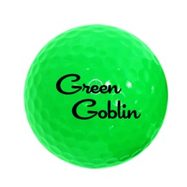 MYCUSTOMGOLFBALL Neon Green Golf Balls - Customize with an Image, Text, or Logo - 12 Pack