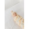 Large Premium Knit Baby Swaddle Receiving Blanket"Cider" by Copper Pearl