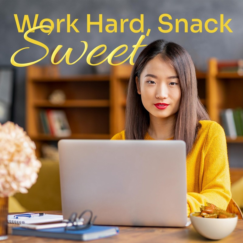 Snackathon Individually Wrapped Bulk Hard Candy Discs (2 Pound, Butterscotch)