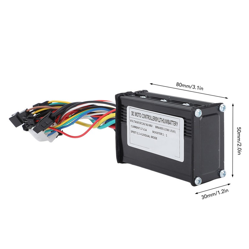 36V 48V Electric Bike Conversion Kit 17A 3 Mode Controller
