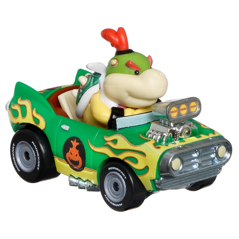 Hot Wheels HDB27 Bowser Jr. Fire Hot Rod, 3 Years