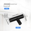 FIGFYOU Pack of 15 T-shaped Bar Handles, Modern Furniture Handles,