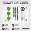 WINMAU Darts Advance 500 Series Green 20g Barrel / 22g
