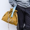 Drawstring Lunch Bag Insulated Lunch Tote Japanese Style Bento Bag