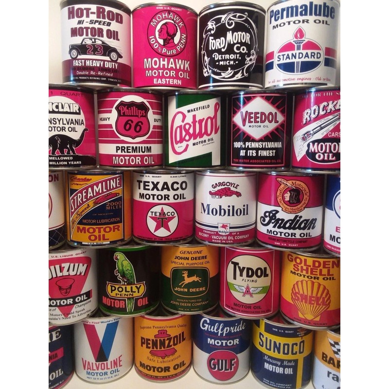 Skunk Oil Vintage Skunk Oil Motor Oil Can 1 qt.