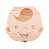 Wooden Baby Tooth Fairy Box Teeth Holder for Kids Lost