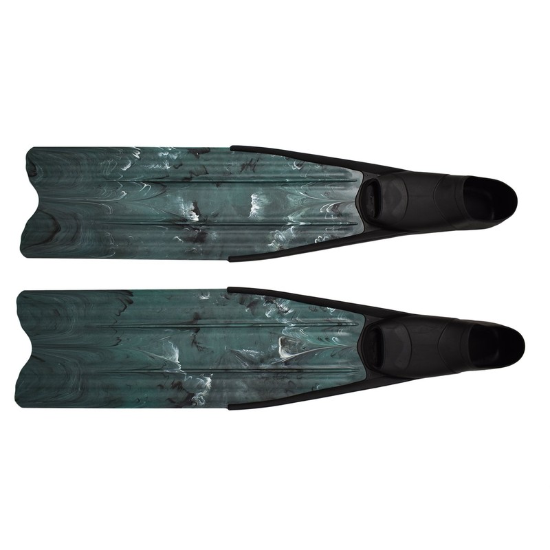 Palantic Scuba Choice Humpback Free Dive Fin (Intermediate Blade),Size L