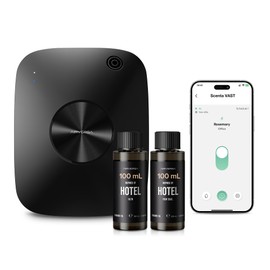 Airversa ANA Smart Waterless Diffuser Starter Kit for Room, Black