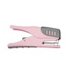 XiowDow Hand Held Plier Pink Stapler Handheld Desktop Stapler Effortless