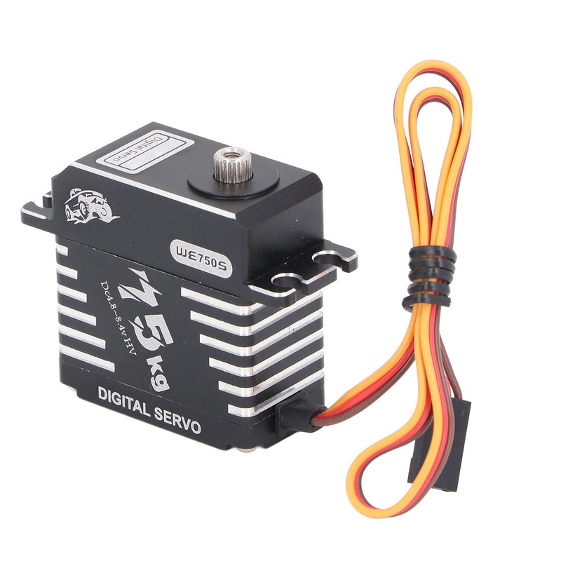 75KG Digital Steering Servo 180 Degree Control Angle Waterproof Full